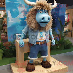 Disfraz de mascota Yak...
