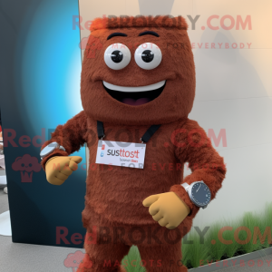 Rust Armband maskot kostym...