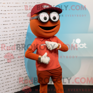 Rust Armbånd maskot kostyme...