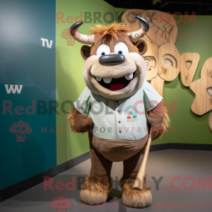 Costume de mascotte d Olive...