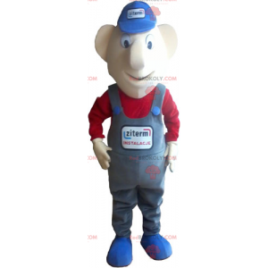Character mascot - Mechanic - Redbrokoly.com