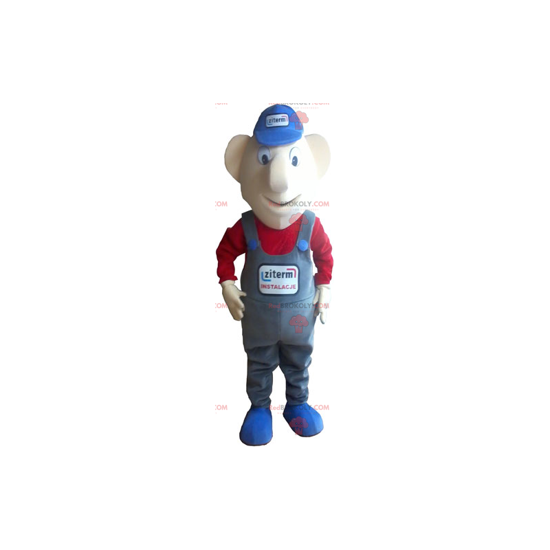 Maskot postavy - mechanik - Redbrokoly.com Maskot postavy - mechanik - Redbrokoly.com