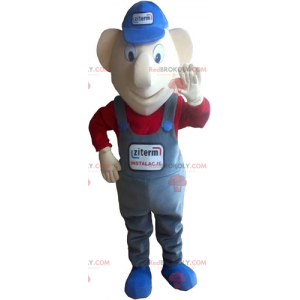 Character mascot - Mechanic - Redbrokoly.com