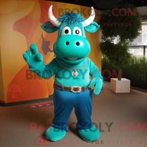 Disfraz de mascota Toro...