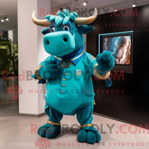Disfraz de mascota Toro...
