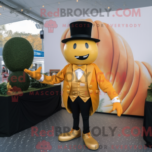 Personaggio mascotte zucca...