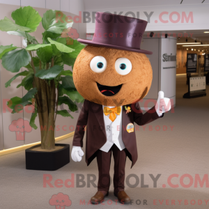Disfraz de mascota de Brown...