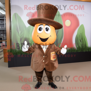 Brown Onion-mascottekostuum...