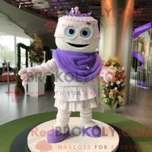 Lavendel bryllupskake...