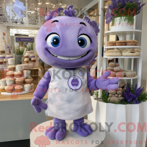 Lavendel bröllopskake...