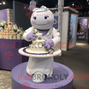Lavendel bröllopskake...