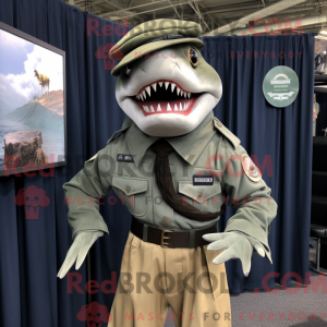 Oliven Megalodon máscara de...