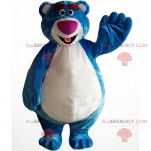 Mascotte de personnage - Ours bleu - Redbrokoly.com