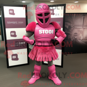 Roze Spartaanse soldaat...
