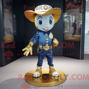 Gold Plate Spinner maskot...