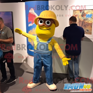 Gold Plate Spinner mascot...