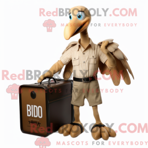 Tan Dodo Bird máscara de...