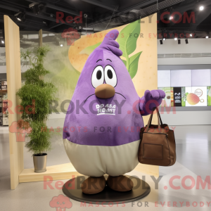 Purple Pear mascottekostuum...