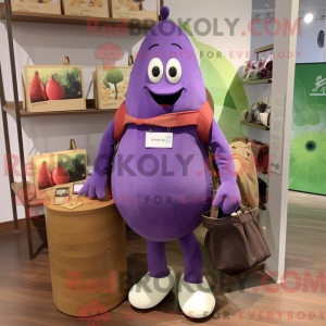 Maskottchenkostüm Purple...