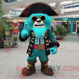 Máscara de pirata turca com...