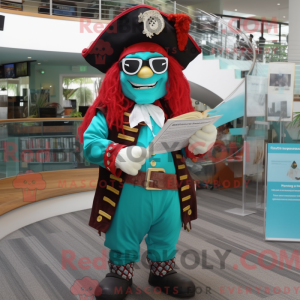 Máscara de pirata turca com...