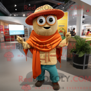 Orange Fajitas mascot...
