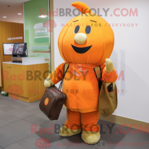 Orangefarbener...