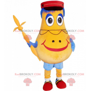 Character mascot with a sword - Redbrokoly.com