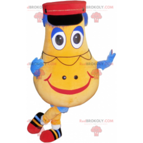 Maskot postavy s mečem - Redbrokoly.com