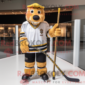 Gold Ice Hockey Stick...