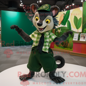 Forest Green Aye-Aye mascot...