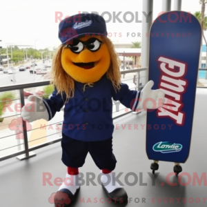 Figura de máscara de skate...