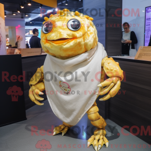 Gold Crab Cakes maskot...