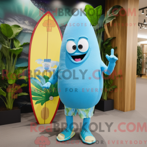 Disfraz de mascota Sky Blue...