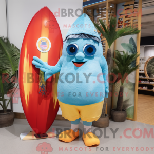 Sky Blue Mango mascot...
