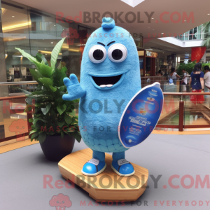 Disfraz de mascota Sky Blue...