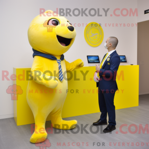 Lemon Yellow Seal mascot...