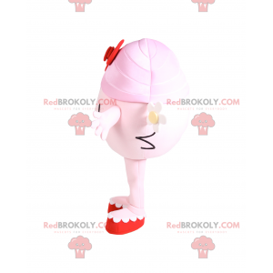Mister Madam karaktermaskot - Madame Câlin - Redbrokoly.com