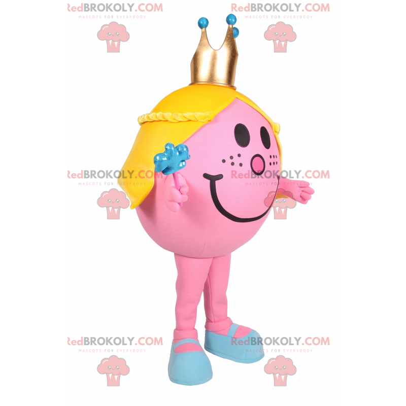 Mascote do personagem Senhor Senhora - Senhora Princesa -