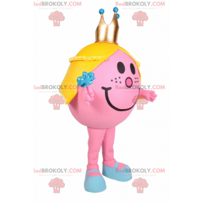 Mascote do personagem Senhor Senhora - Senhora Princesa -