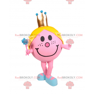 Mascote do personagem Senhor Senhora - Senhora Princesa -