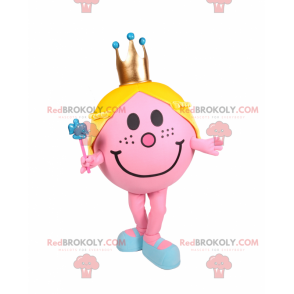 Mascote do personagem Senhor Senhora - Senhora Princesa -