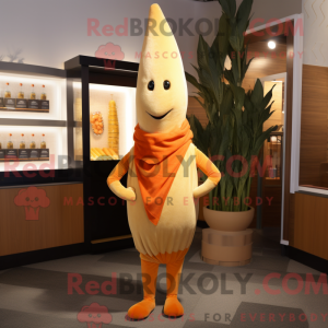 Gull Carrot maskot drakt...