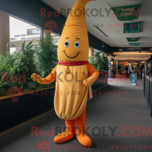 Gull Carrot maskot drakt...