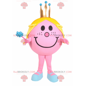 Mascote do personagem Senhor Senhora - Senhora Princesa -