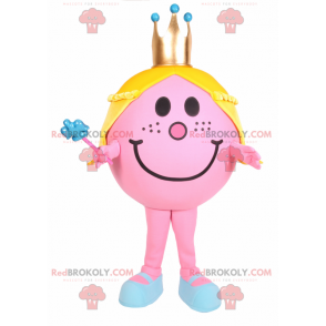 Mascote do personagem Senhor Senhora - Senhora Princesa -