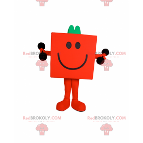 Personaje mascota Mr.Madam - Mr. Strong - Redbrokoly.com