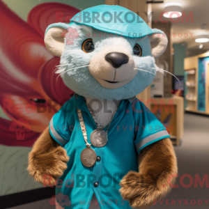 Costume mascotte de furet...