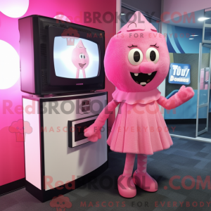 Disfraz de mascota de Pink...