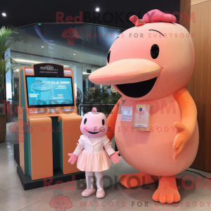 Peach Pukkelhval maskot...